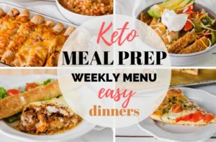 EASY KETO MEAL PREP RECIPES | EASY KETO DINNER RECIPES AND WEEKLY MENU