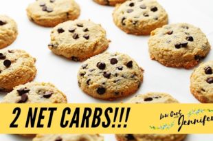 The Most Amazing Keto Chocolate Chip Cookies NUTRITION Serving: 1cookie | Calories: 179kcal | Carbohydrates: 4g | Protein: 5g | Fat: 17g | Fiber: 2g